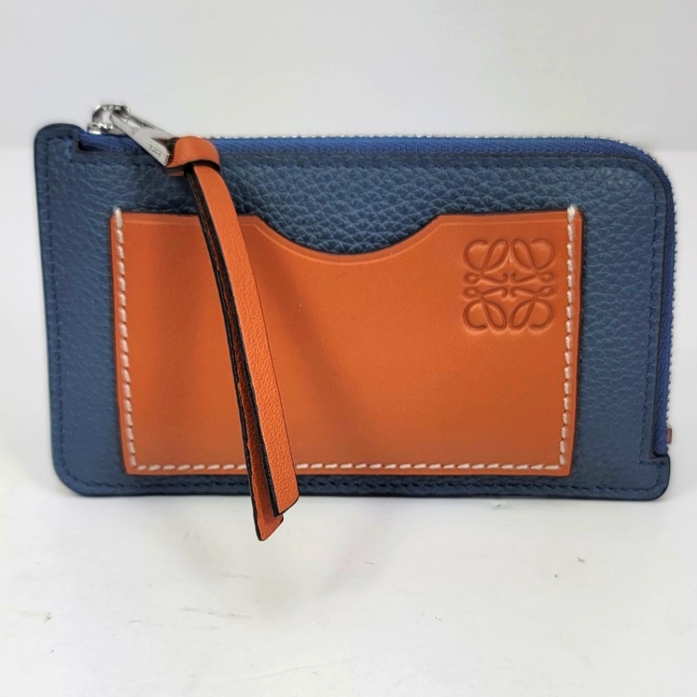 LOEWE COIN CARD HOLDER IN SOFT GRAINED CALFSKIN